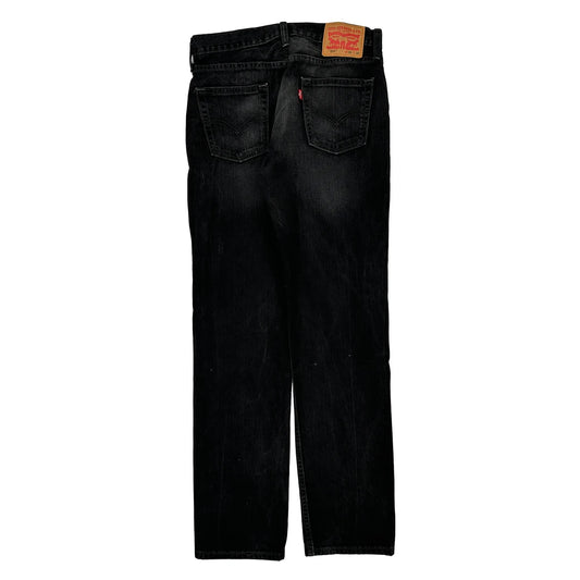 514 Levis Jeans - 32W 33L Black Cotton