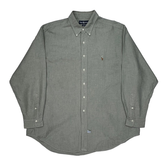 Ralph Lauren Shirt - XL Grey Cotton