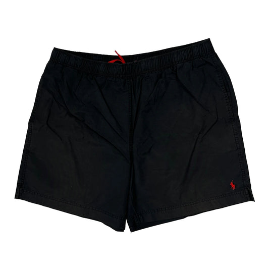 Polo Sport Shorts - Largew 6L Black Cotton Blend
