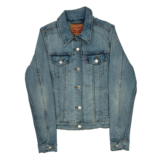 Levis Denim Jacket - Small Blue Denim