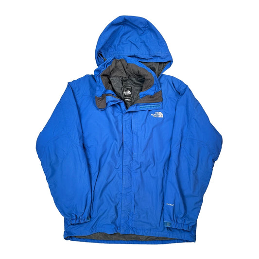 Vintage The North Face Waterproof Jacket - Large Blue Polyester