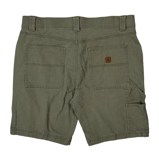Vintage Coleman Cargo Shorts - 36W 9L Green Cotton
