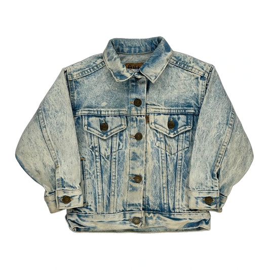 Age 3 Levis Denim Jacket - 2XS Acid Wash Cotton