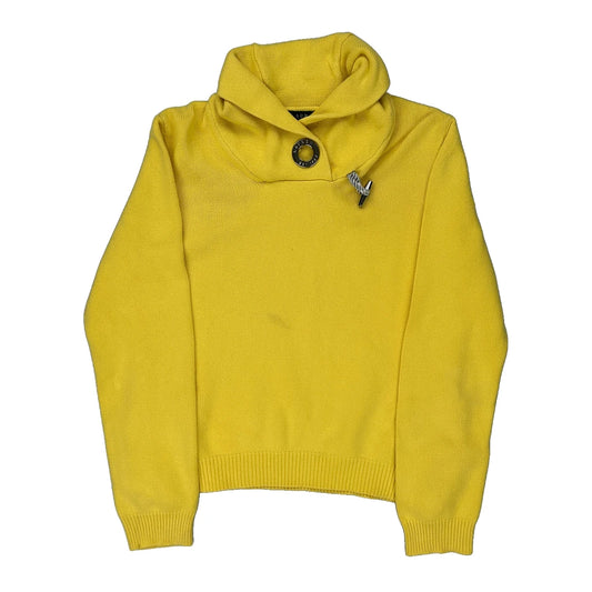 Ralph Lauren Jumper - Large Yellow Cotton