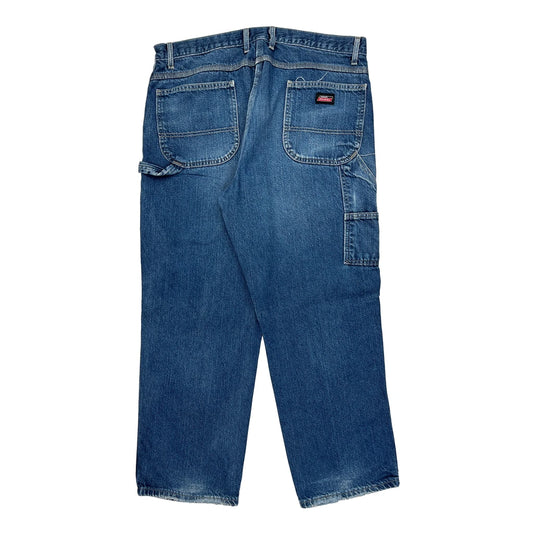 Dickies Carpenter Jeans - 36W 29L Blue Cotton