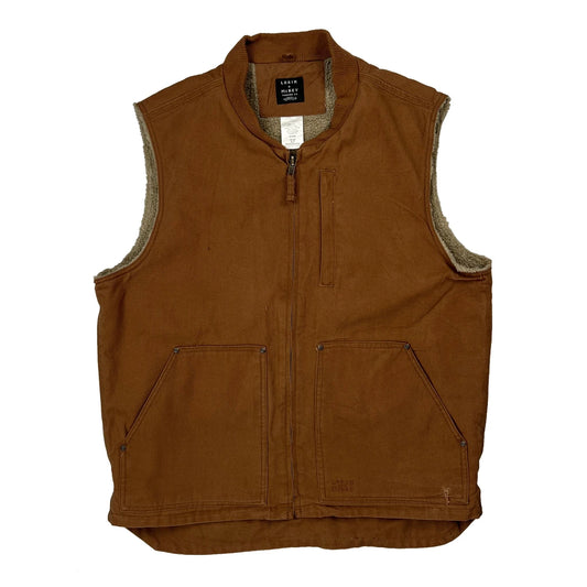 Key Workwear Gilet - XL Brown Cotton