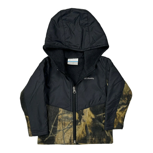 Vintage Age 18-24 Months Columbia Camo Jacket - 2XS Black Polyester