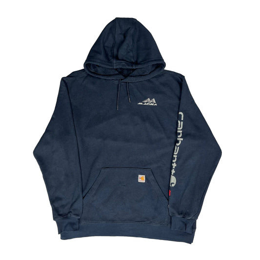 Vintage Carhartt Hoodie - XL Navy Cotton