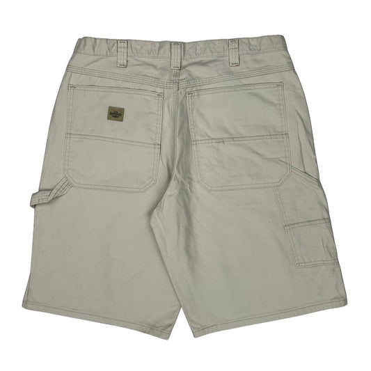Lee Carpenter Shorts - 35W 10L Beige Cotton