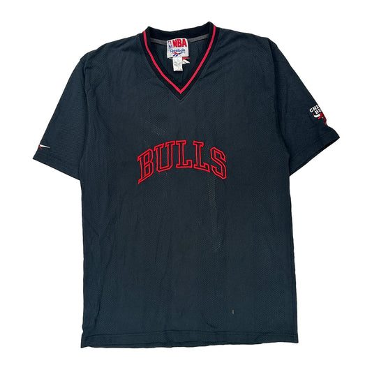 Chicago Bulls Reebok Nba T-Shirt - XL Black Polyester