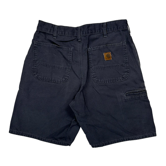 Vintage Carhartt Carpenter Shorts - 30W 10L Grey Cotton