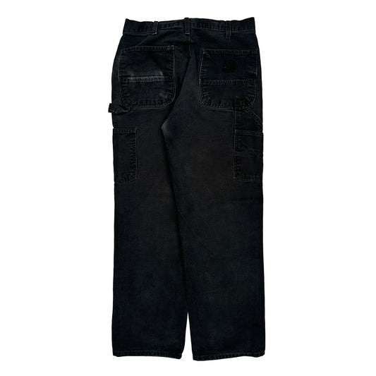 Vintage Carhartt Carpenter Trousers - 32W 31L Black Cotton