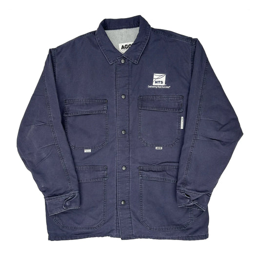 Ago Jacket - Large Blue Cotton
