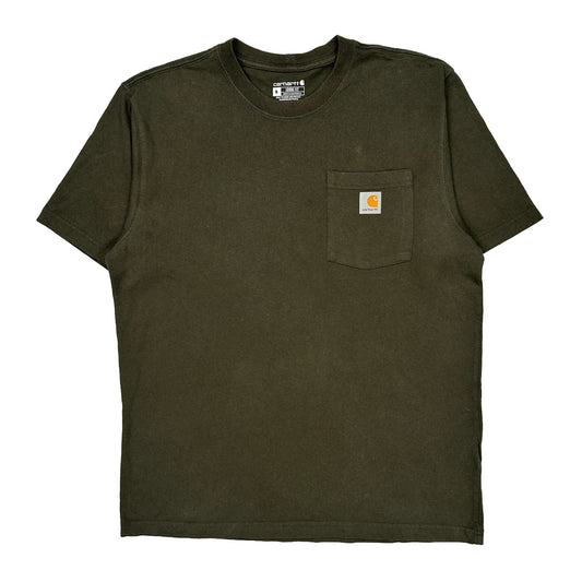 Carhartt T-Shirt - Medium Green Cotton