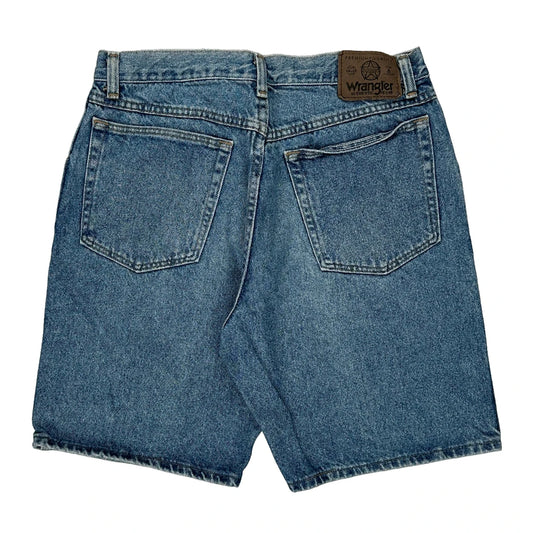 Wrangler Denim Shorts - 30W 9L Blue Denim