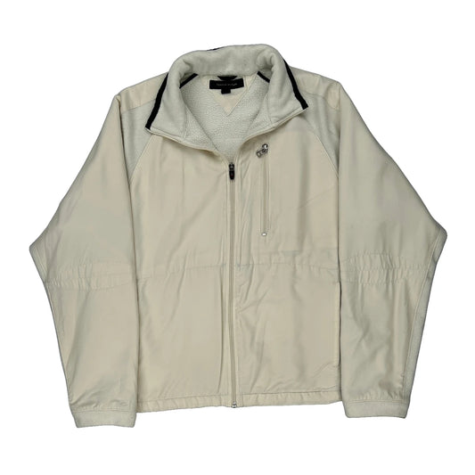 Tommy Hilfiger Fleece Jacket - Medium Cream Polyester