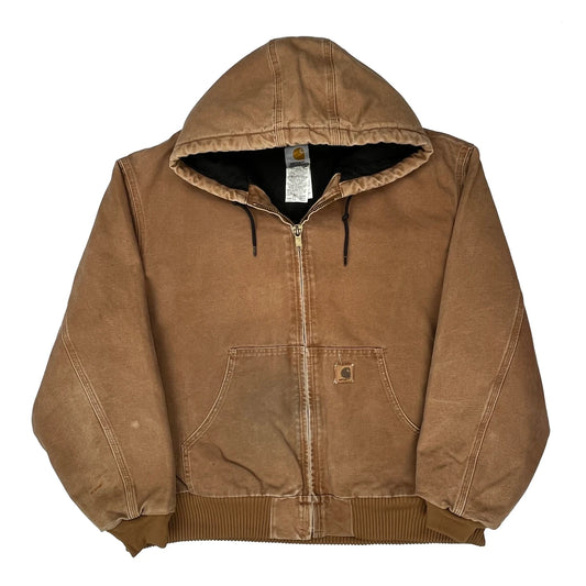 Carhartt Jacket - 2XL Brown Cotton