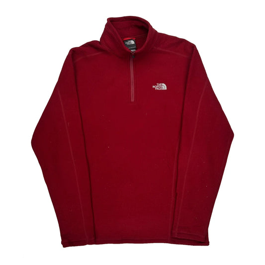 Vintage The North Face Fleece - Medium Red Polyester