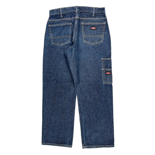 Dickies Carpenter Jeans - 32W 30L Blue Cotton