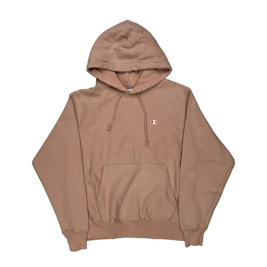 Reverse Weave Champion Hoodie - Medium Neutral Cotton