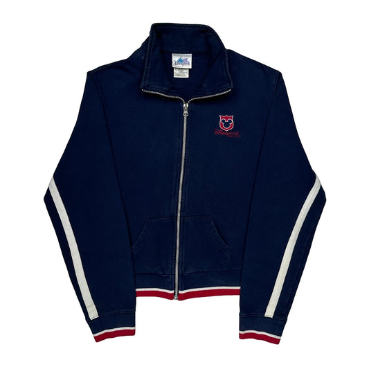 Vintage Disneyland Resort Disney Track Jacket - Large Navy Cotton