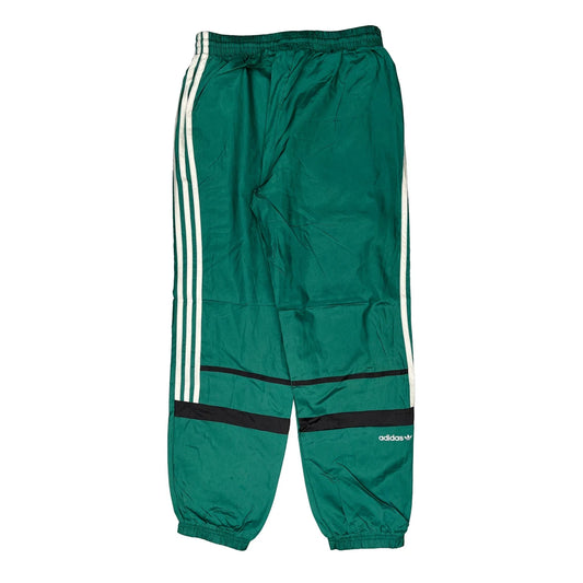 Vintage Adidas Striped Tracksuit - Medium Green Polyester