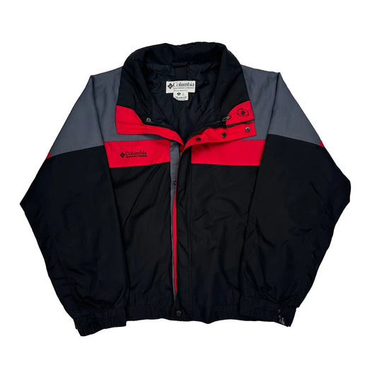 Vintage Columbia Jacket - XL Black Nylon