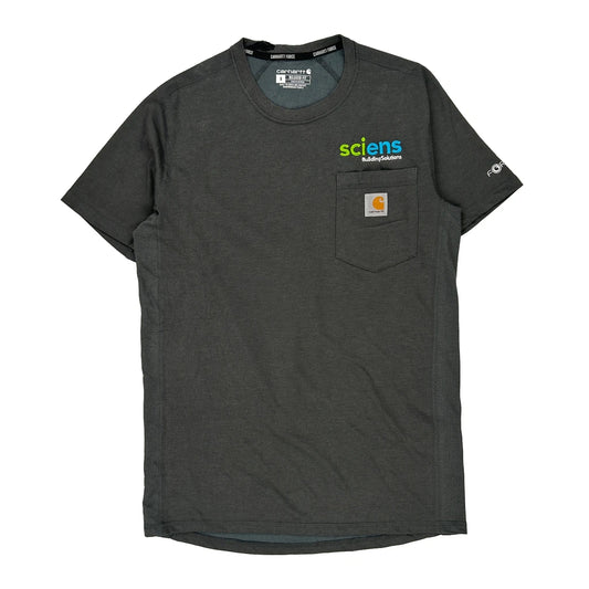Sciens Building Solutions Carhartt T-Shirt - Small Grey Cotton Blend