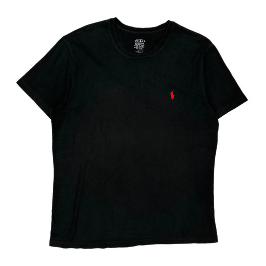 Polo By Ralph Lauren T-Shirt - Large Black Cotton