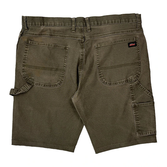 Vintage Dickies Carpenter Shorts - 36W 10L Brown Cotton