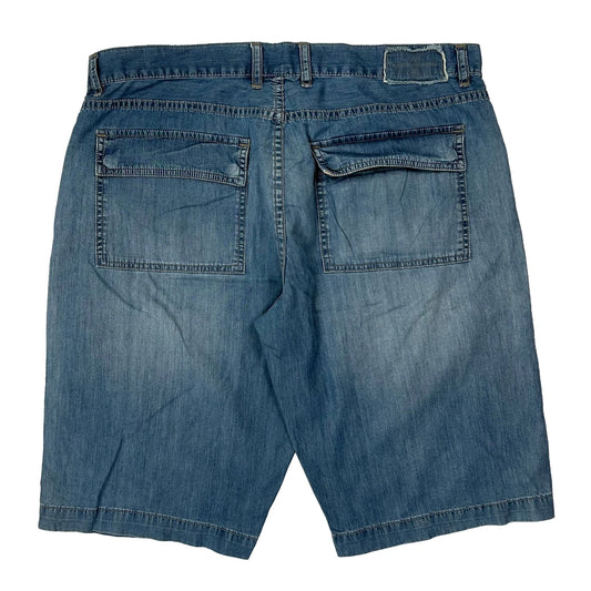 Vintage Rodd & Gunn Denim Shorts - 36W 13L Blue Denim