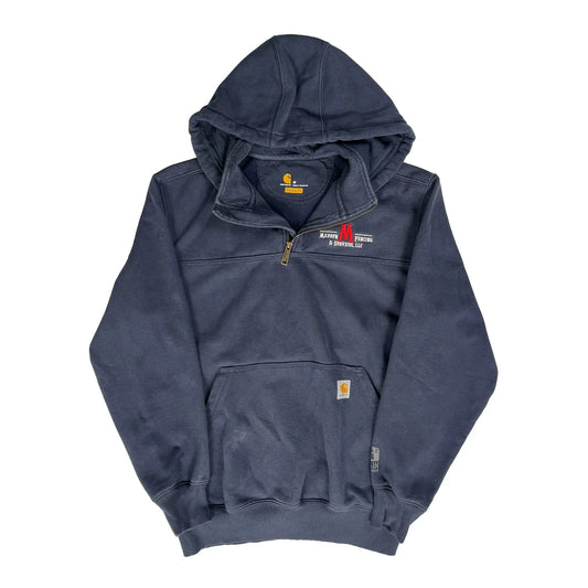 Vintage Carhartt Hoodie - Medium Blue Cotton