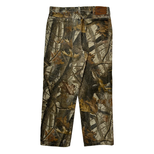 Wrangler Camo Jeans - 34W 32L Green Cotton