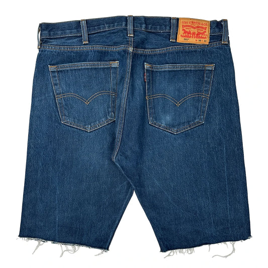 Levis Denim Shorts - 38W 10L Blue Cotton