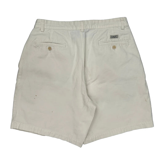 Polo By Ralph Lauren Chino Shorts - 32W 9L White Cotton