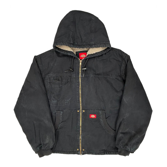 Vintage Dickies Jacket - XL Black Cotton