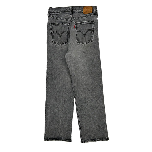 501 Levis Jeans - 26W UK 6 Grey Cotton