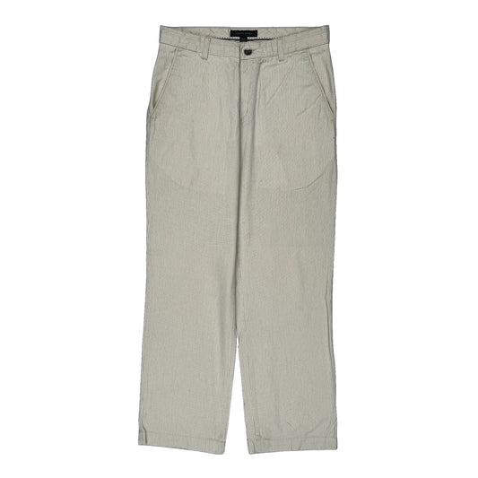 Tommy Hilfiger Pinstripe Chinos - 32W 30L Beige Cotton