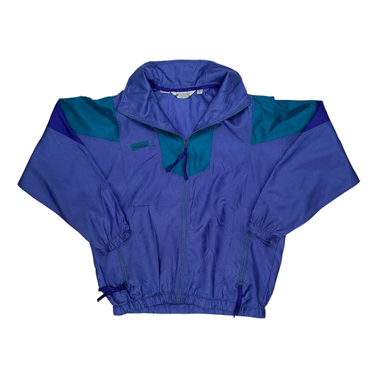 Vintage Columbia Windbreaker - Medium Purple Nylon