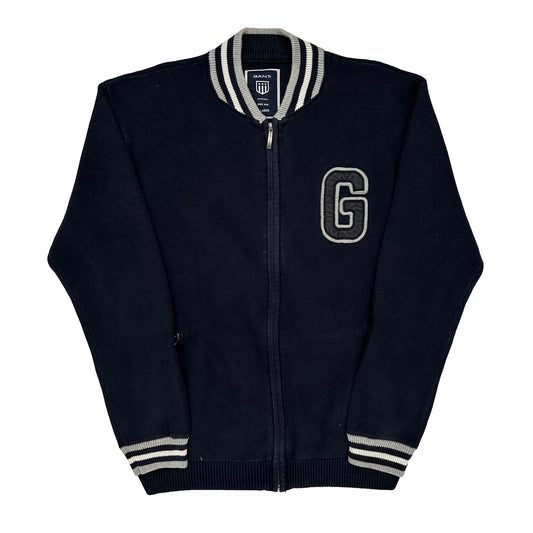 Gant Varsity Jacket - XL Navy Cotton