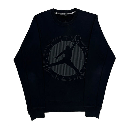 Vintage Air Jordan Flight Club Jordan Sweatshirt - Medium Black Cotton