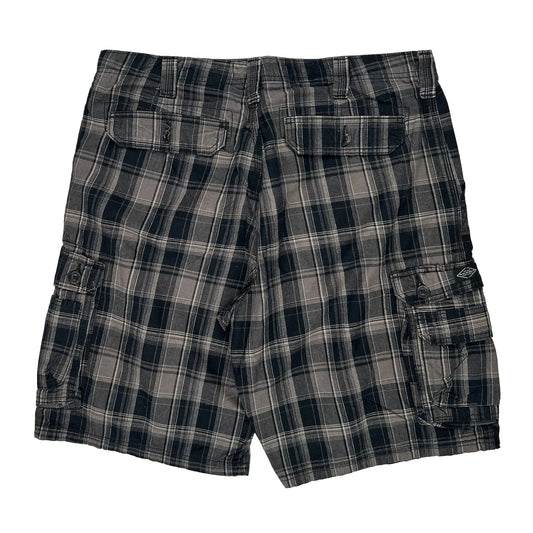 Lee Cargo Shorts - 37W 10L Black Cotton