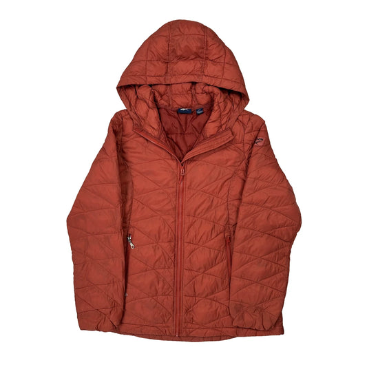 Vintage Reebok Puffer - Large Red Polyester