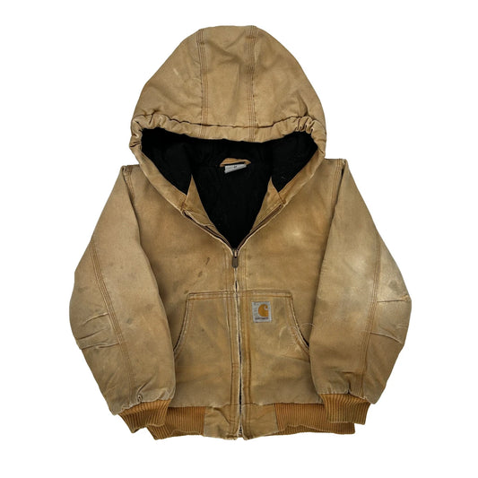 Age 6 Carhartt Jacket - XS Brown Cotton
