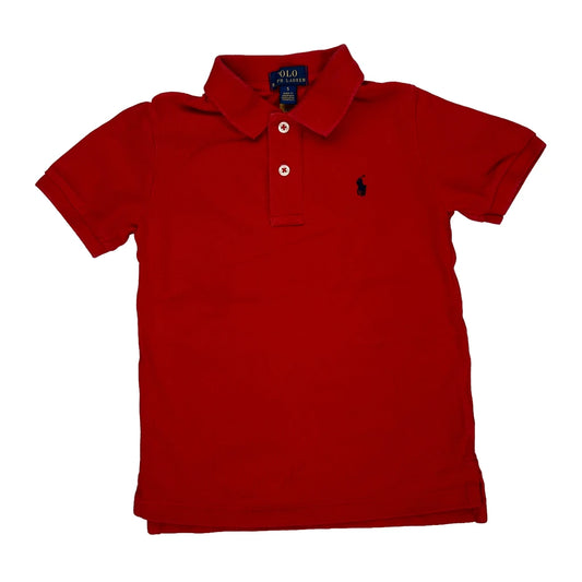 Age 4 Polo By Ralph Lauren Polo Shirt - XS Red Cotton