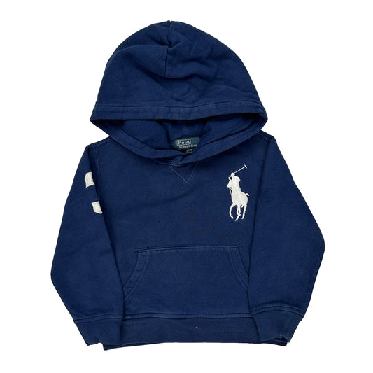Age 3 Polo By Ralph Lauren Hoodie - 2XS Blue Cotton