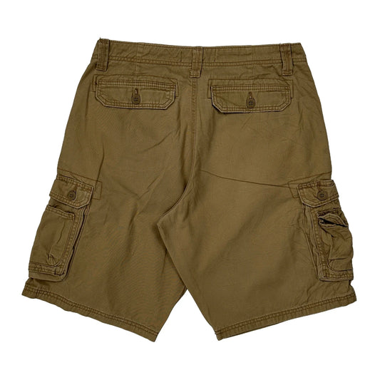 Vintage Lee Cargo Shorts - 31W 11L Brown Cotton