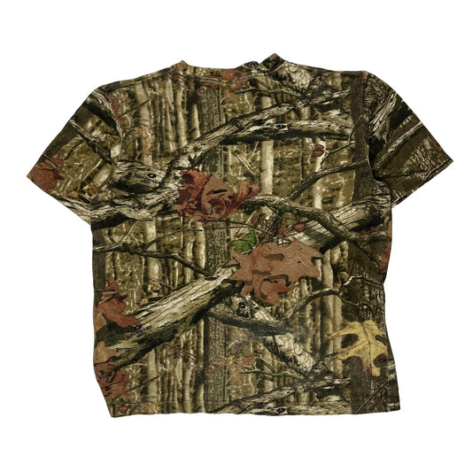 Hunting Zone T-Shirt - Large Camo Cotton