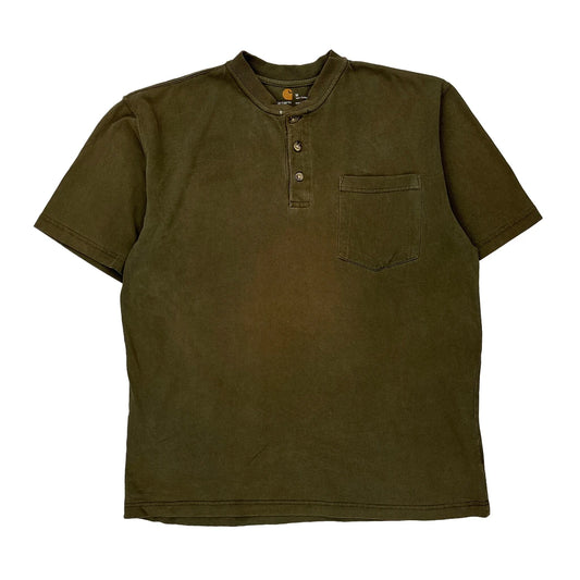 Carhartt T-Shirt - Medium Green Cotton