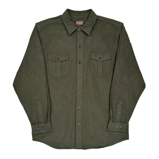 Schmidt Shirt - Large Green Cotton